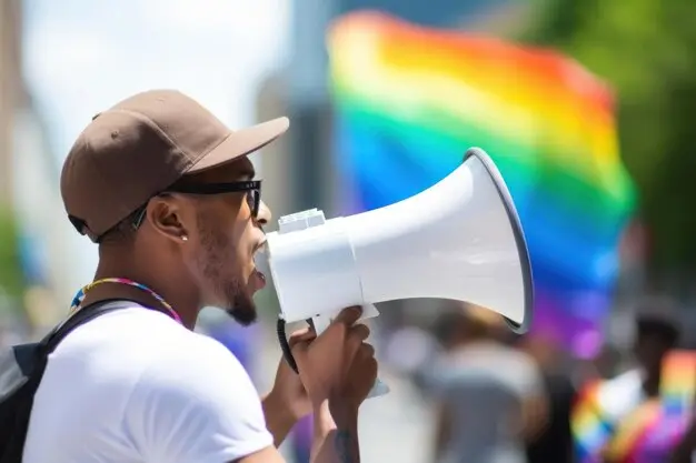 La prise de parole, l'assurance, les couleurs subtiles LGBTQ+ BESYP BENIN